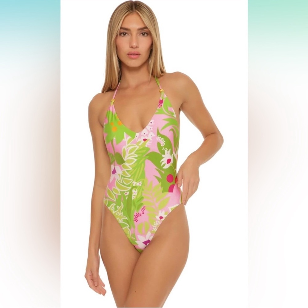 TRINA TURK Women's Standard La Palma Convertible One Piece S
